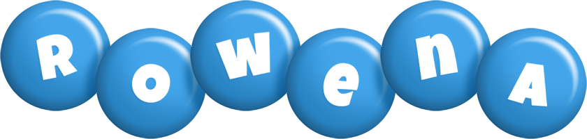 Rowena candy-blue logo