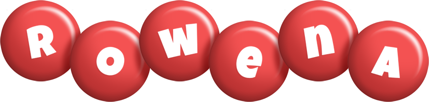 Rowena candy-red logo