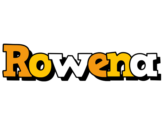 Rowena cartoon logo