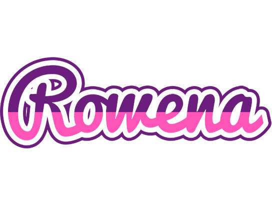 Rowena cheerful logo