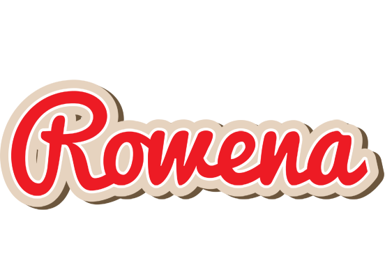 Rowena chocolate logo