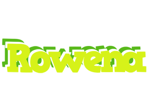 Rowena citrus logo