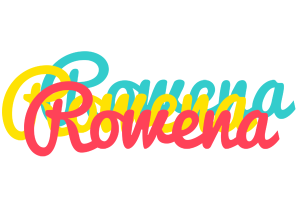 Rowena disco logo