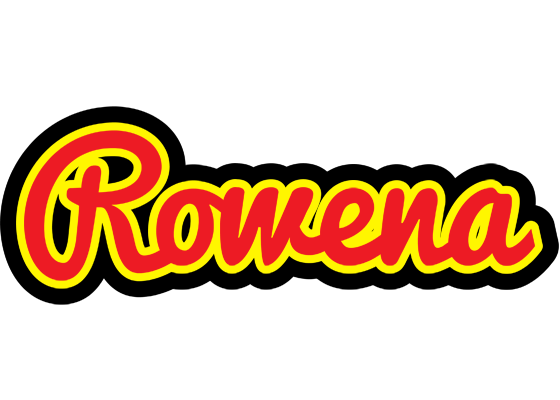 Rowena fireman logo