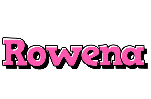 Rowena girlish logo