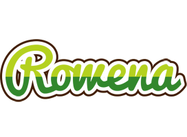 Rowena golfing logo