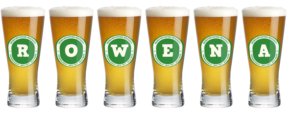 Rowena lager logo