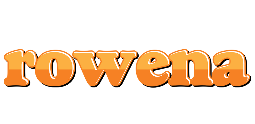 Rowena orange logo