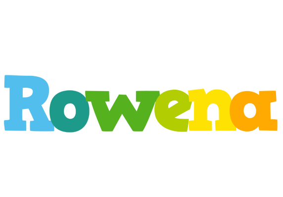 Rowena rainbows logo