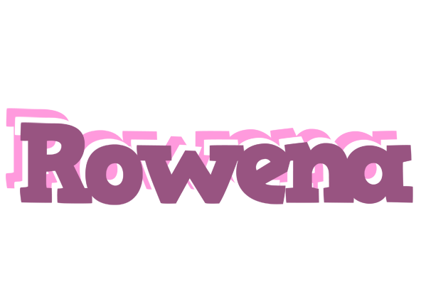 Rowena relaxing logo
