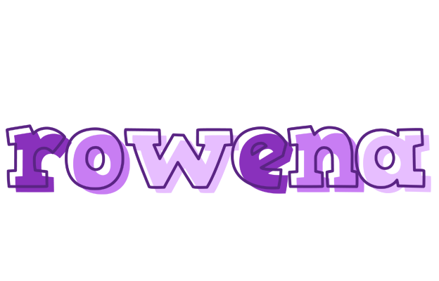 Rowena sensual logo