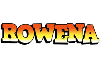 Rowena sunset logo