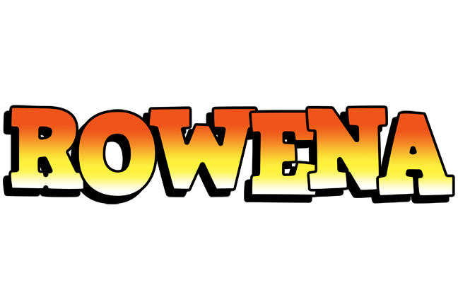 Rowena sunset logo