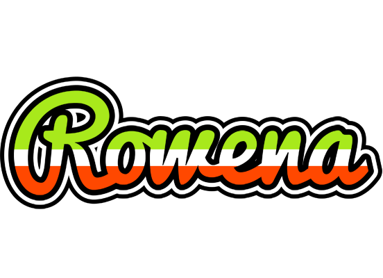 Rowena superfun logo