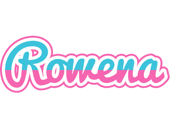 Rowena woman logo