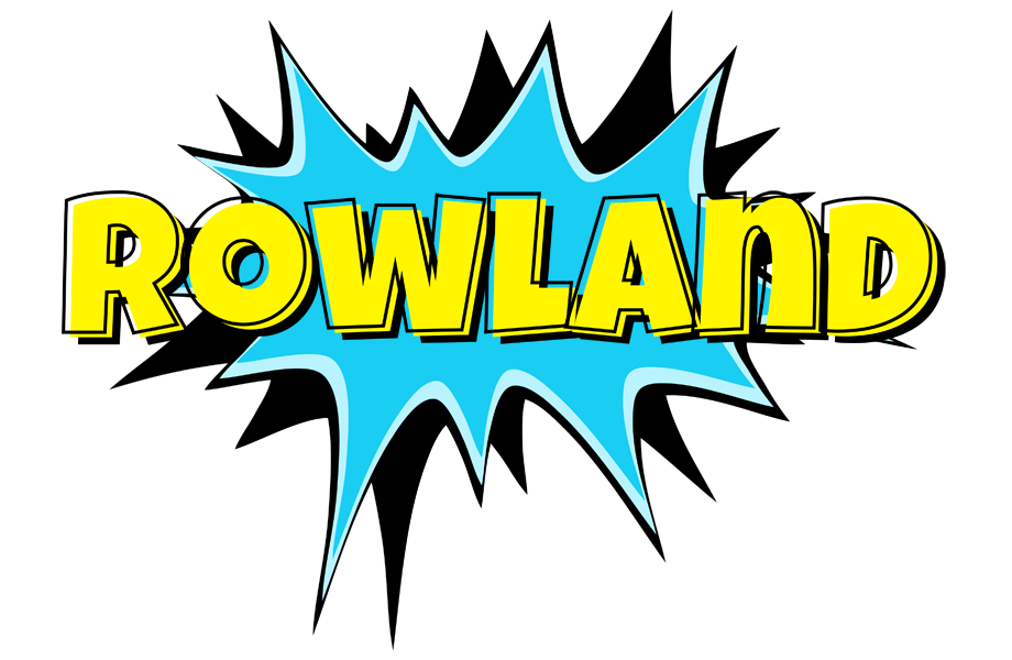 Rowland amazing logo