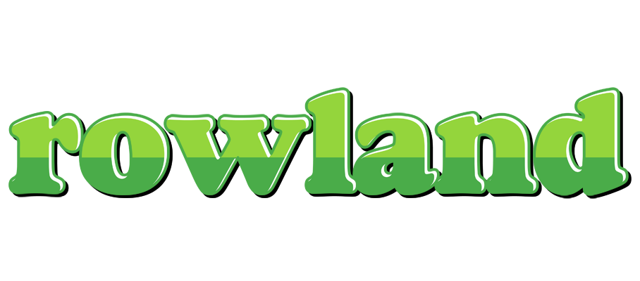 Rowland apple logo
