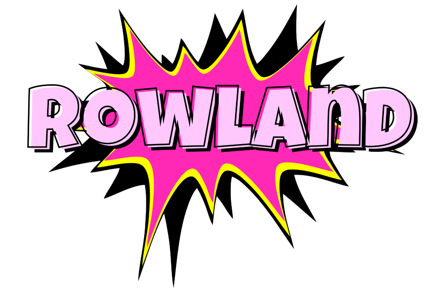 Rowland badabing logo
