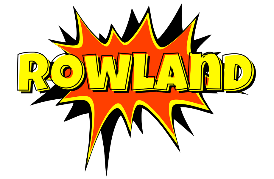Rowland bazinga logo