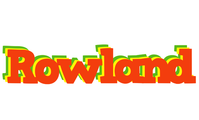Rowland bbq logo