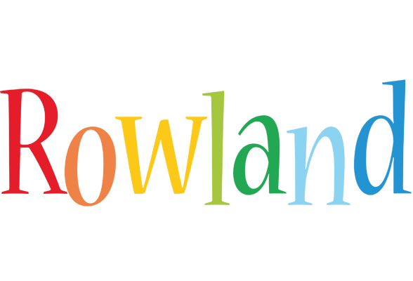Rowland birthday logo