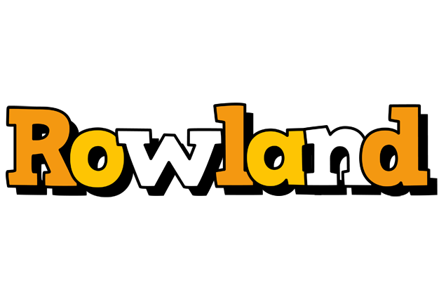 Rowland cartoon logo