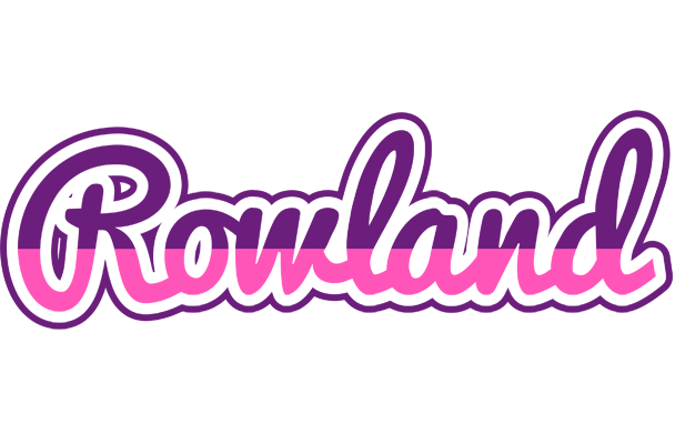 Rowland cheerful logo