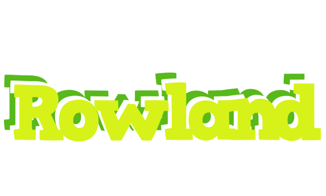 Rowland citrus logo