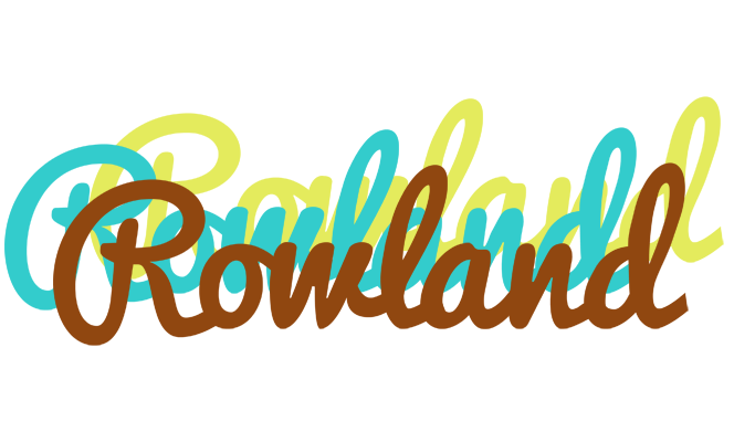 Rowland cupcake logo