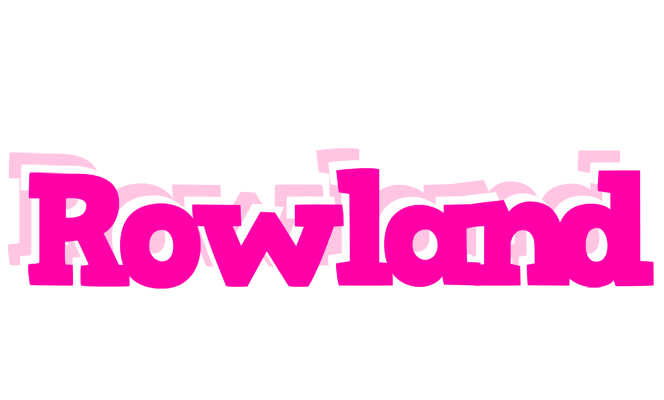 Rowland dancing logo