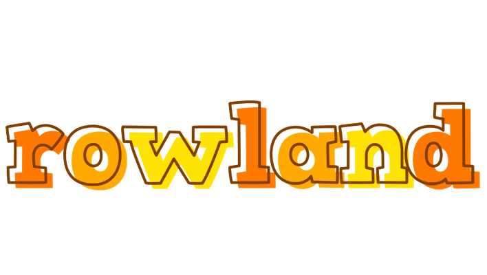 Rowland desert logo