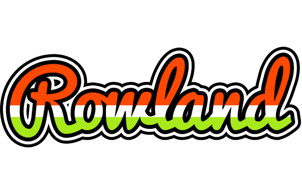 Rowland exotic logo
