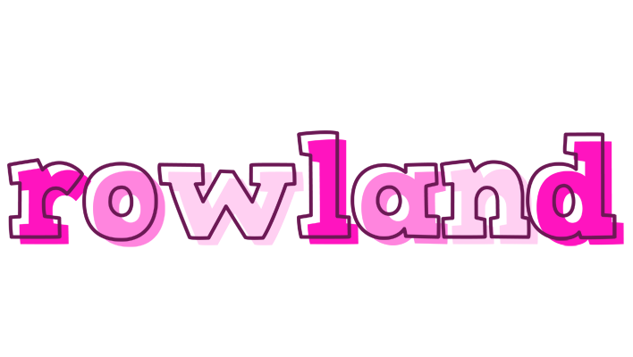 Rowland hello logo