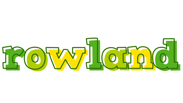 Rowland juice logo