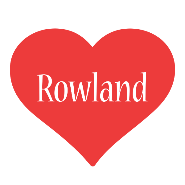 Rowland love logo