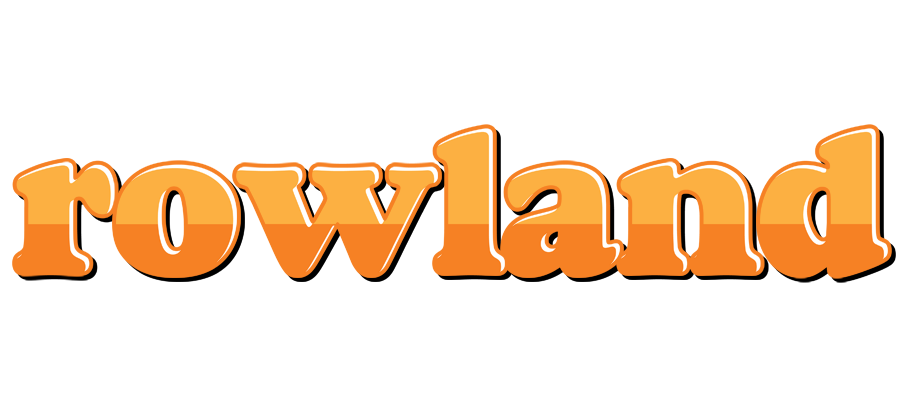 Rowland orange logo