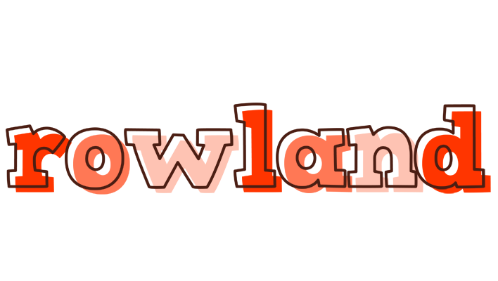 Rowland paint logo