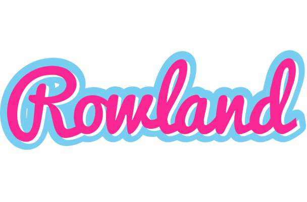 Rowland popstar logo