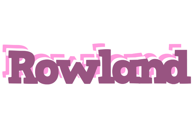 Rowland relaxing logo