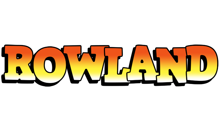 Rowland sunset logo