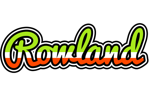 Rowland superfun logo
