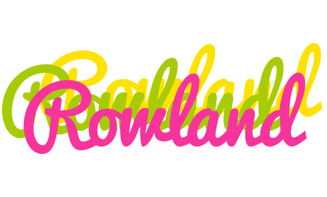 Rowland sweets logo