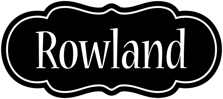 Rowland welcome logo