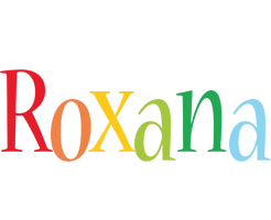 Roxana birthday logo