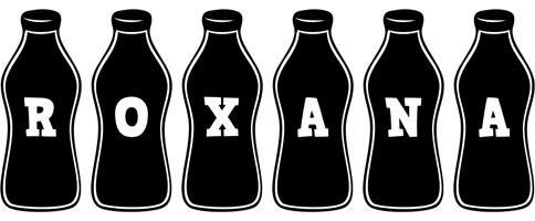 Roxana bottle logo