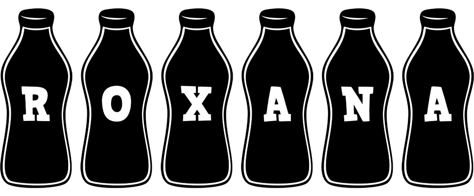 Roxana bottle logo