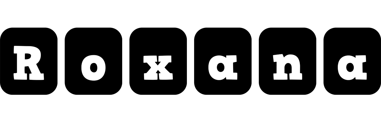 Roxana box logo