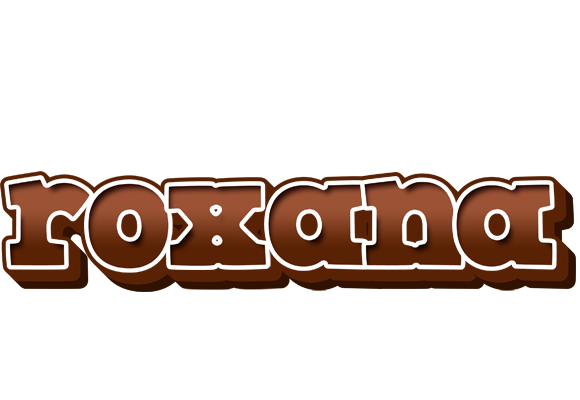 Roxana brownie logo