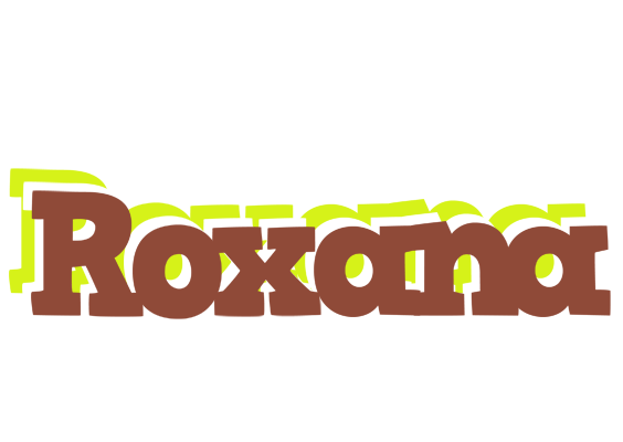 Roxana caffeebar logo