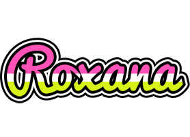 Roxana candies logo